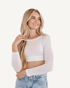 Crew Neck Long Sleeve Halftee - Pendo Store