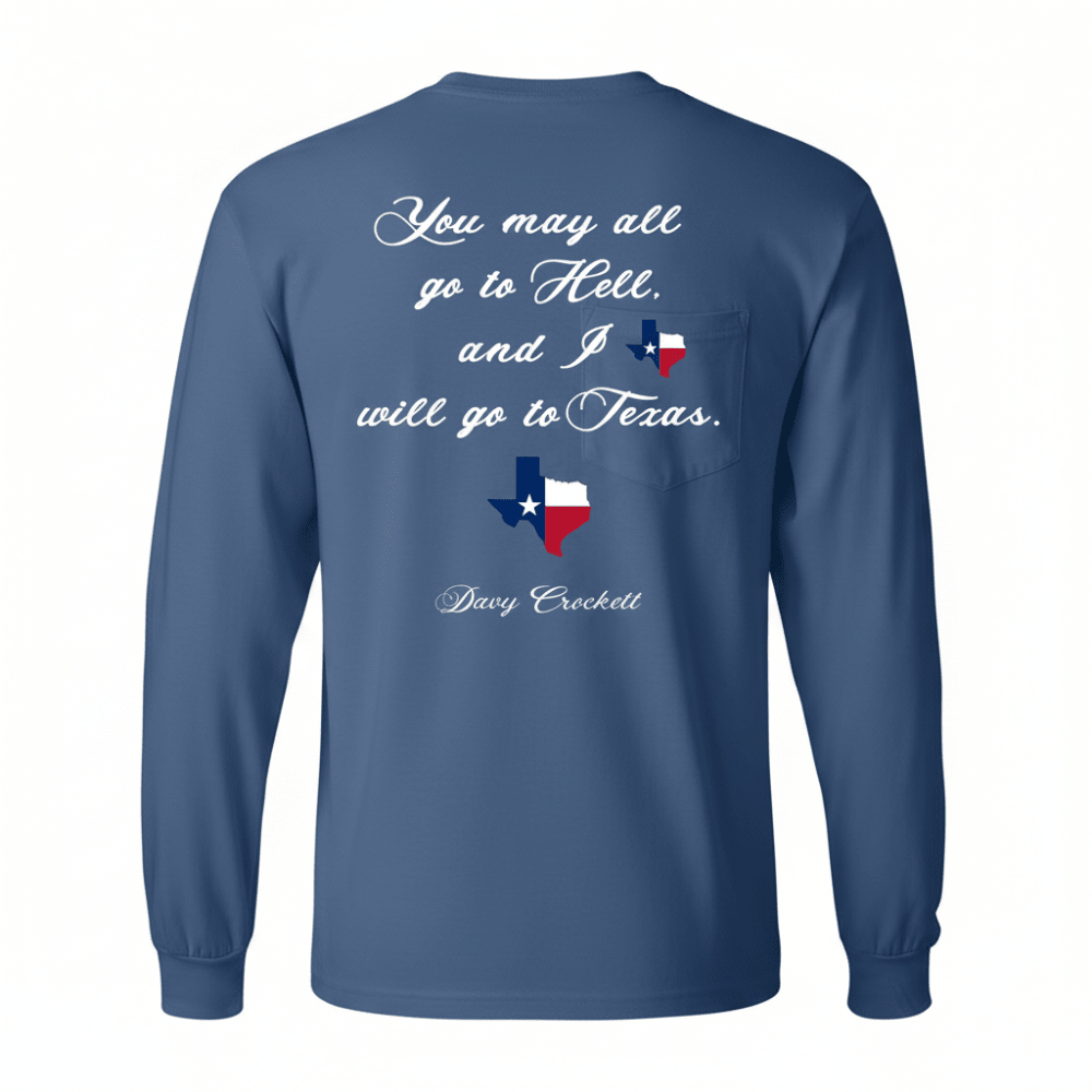 Crockett Long Sleeve T-Shirt - Pendo Store