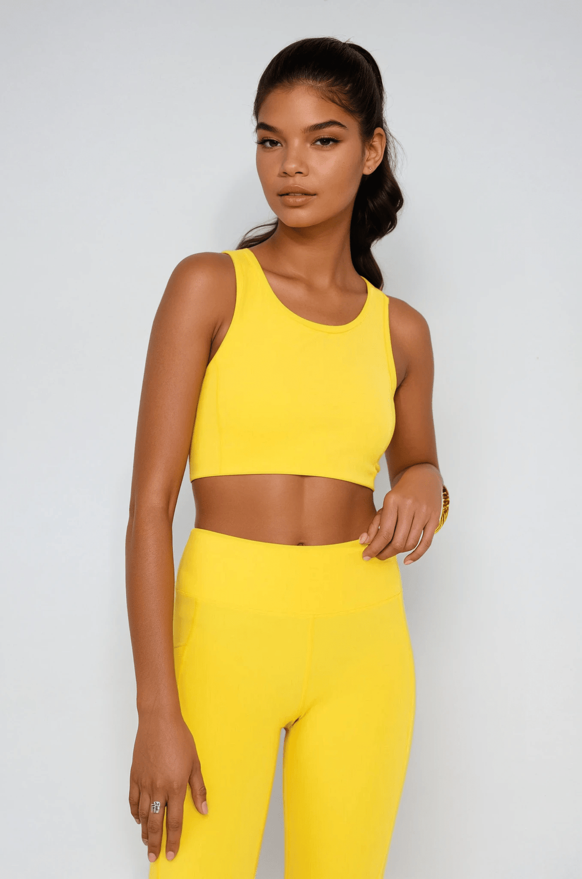 Cropped Leggings with Pockets - Pendo Store