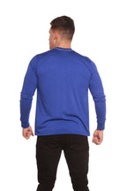 Custom Printed Men's Bamboo Viscose/Organic Cotton Long Sleeve T-Shirt - Pendo Store