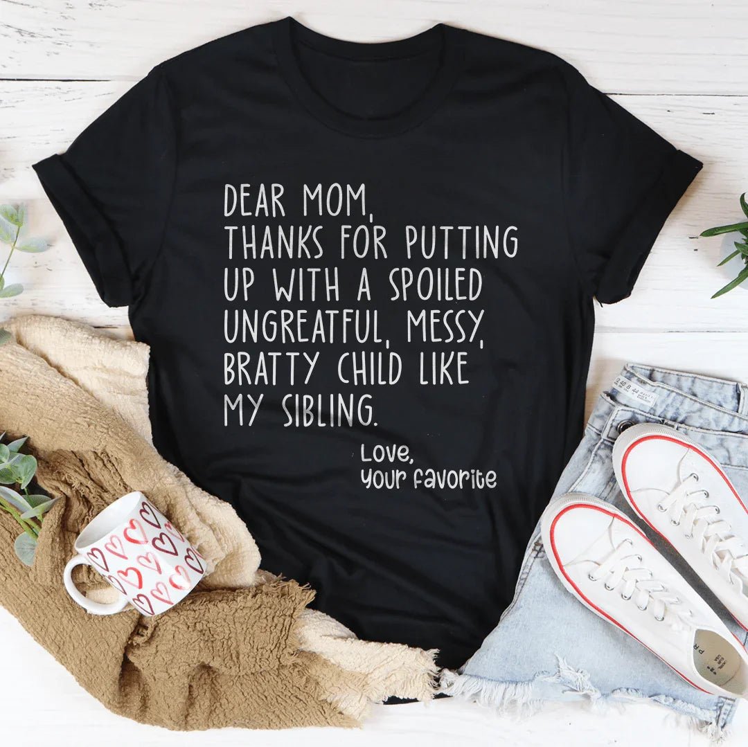 Dear Mom Tee - Pendo Store