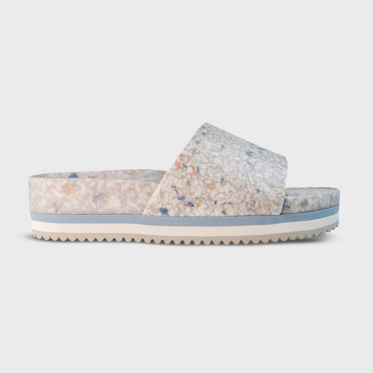 East Beach Slide Platform - Faded Denim - Pendo Store