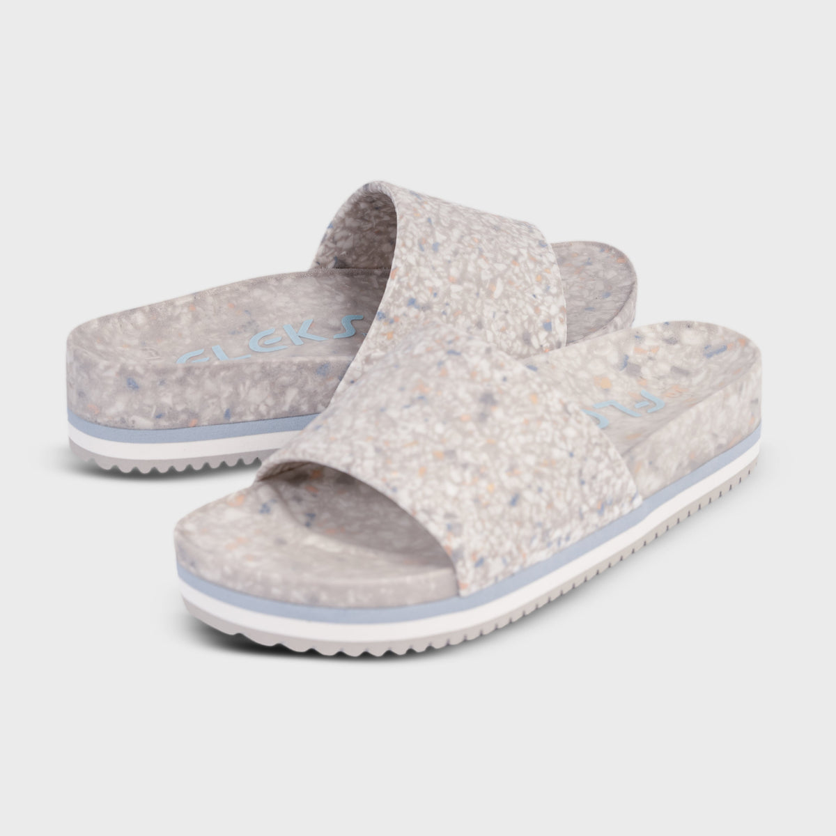 East Beach Slide Platform - Faded Denim - Pendo Store