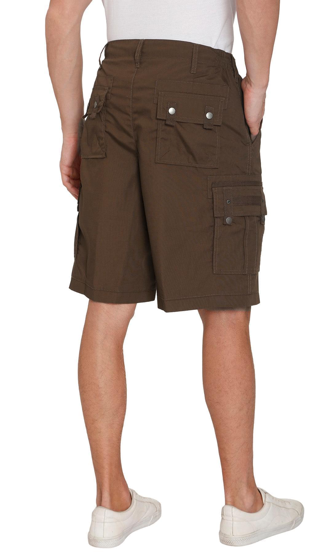 Elastic Waist Cargo Shorts - Pendo Store