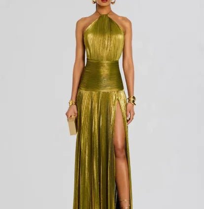 Elegant Mid-Calf A-Line Dress - Pendo Store