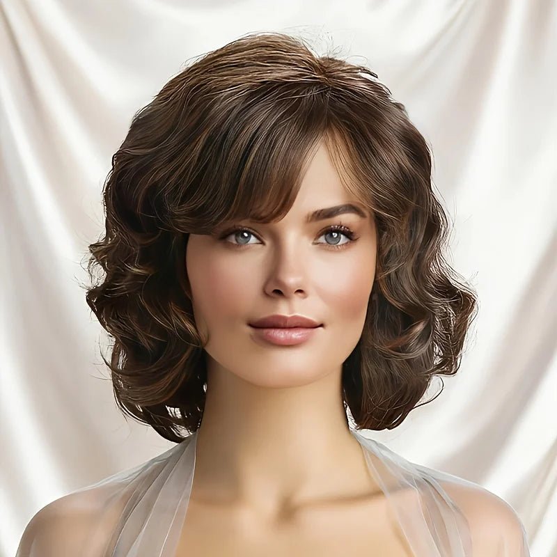 Elegant Short Curly Wig - Pendo Store