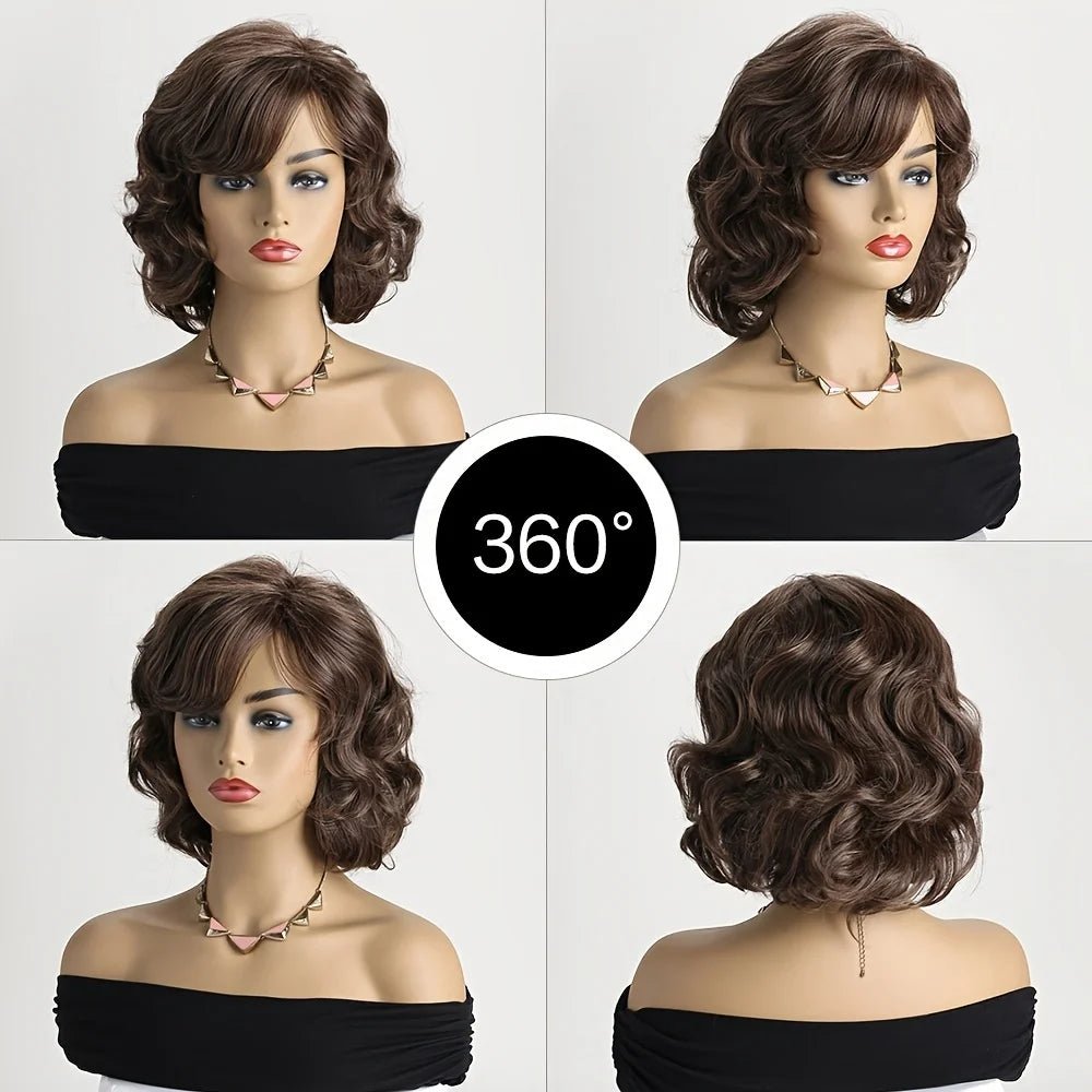 Elegant Short Curly Wig - Pendo Store