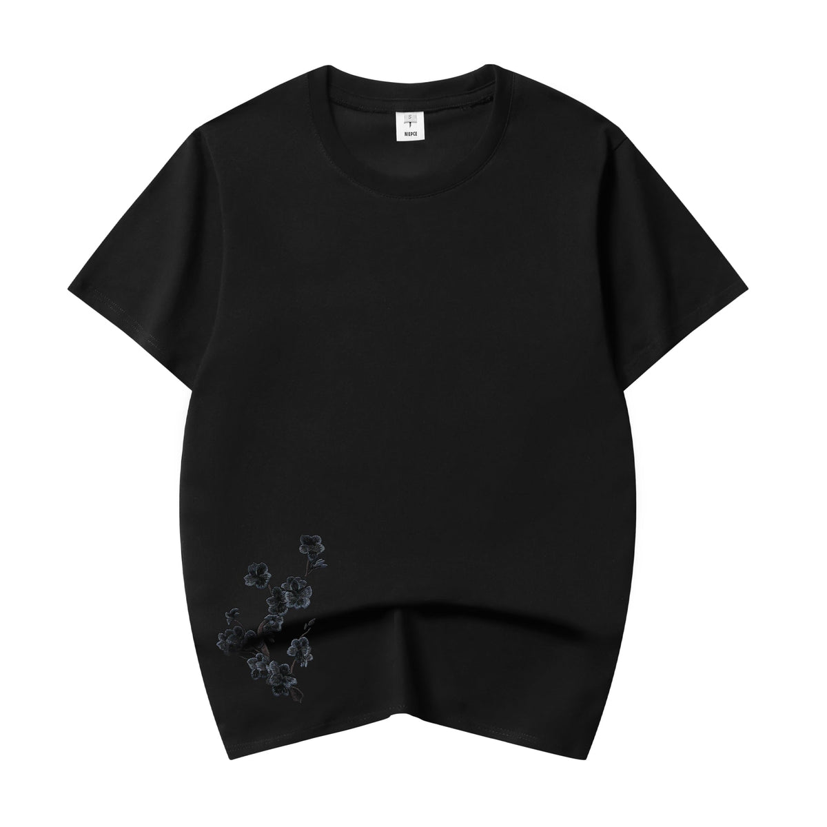 ET524 Moon Fox Embroidered Tee - Pendo Store
