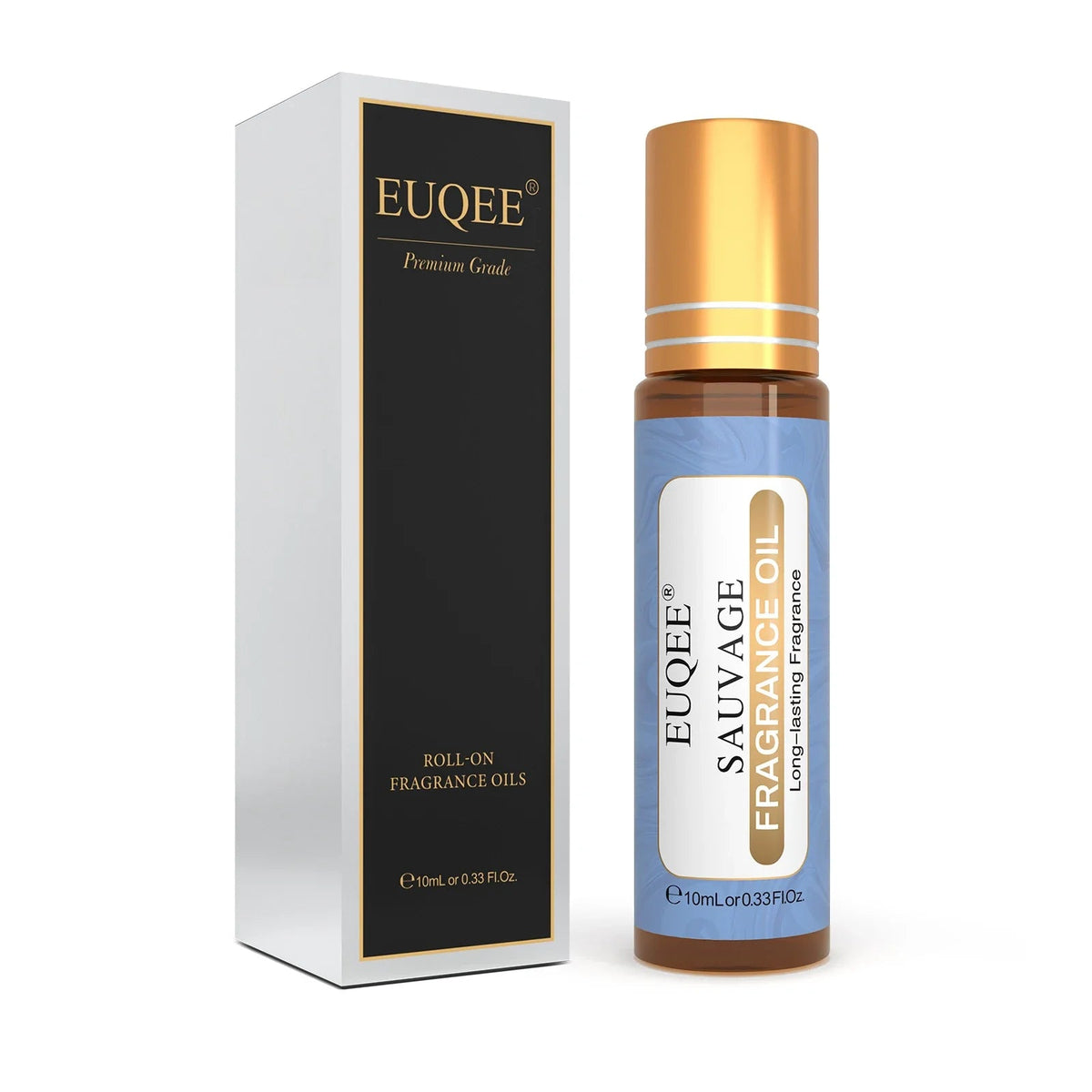 EUQEE 10ml Fragrance Oil Roll-On Long Lasting Scent La Vie Est Belle CHANCE Jadore Cotton Strawberry Mango for Men and Women - Pendo Store