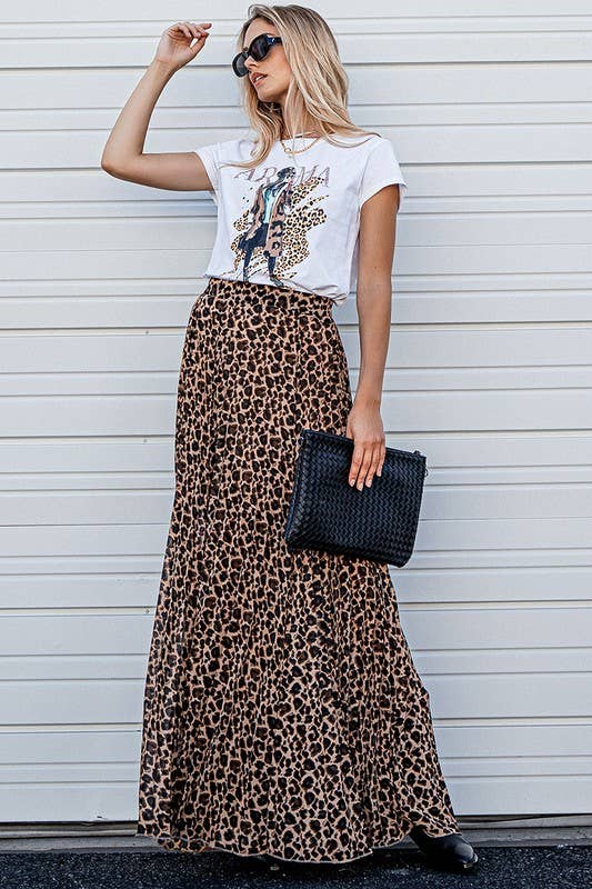 Fierce Flow Leopard Skirt - Pendo Store