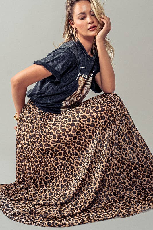 Fierce Flow Leopard Skirt - Pendo Store