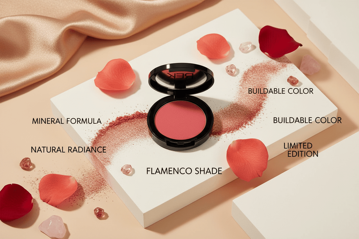 Flamenco | Mineral Blush | Limited Edition | REK Cosmetics - Pendo Store