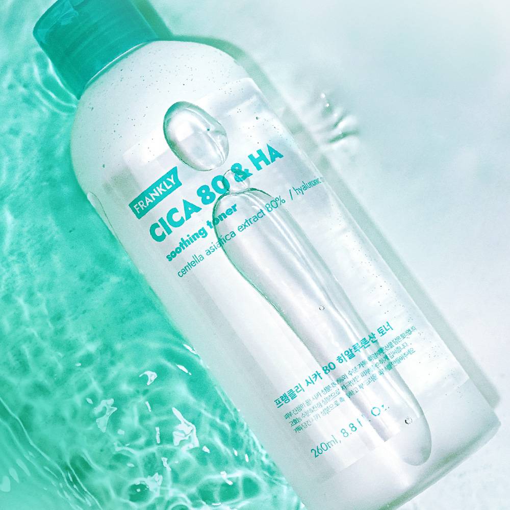 FRANKLY CICA 80 & Hyaluronic Acid Toner 260ml - Pendo Store