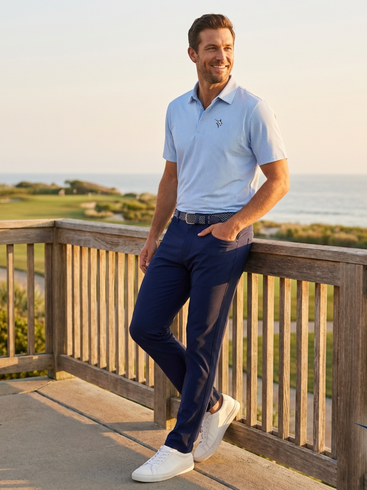 Navy Versatile Performance Pants