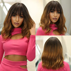 Grey Wavy Bob Wig - Pendo Store