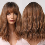 Grey Wavy Bob Wig - Pendo Store