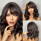Grey Wavy Bob Wig - Pendo Store