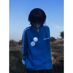 Grunge Streetwear Zipper Hoodie
