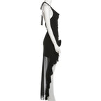Harajuku Irregular Ruffle Dress