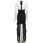 Harajuku Irregular Ruffle Dress