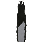 Harajuku Irregular Ruffle Dress