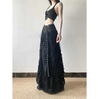 Harajuku Lace Bow A-Line Skirt