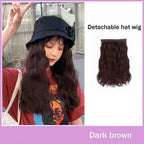 Hat Wig Straight Hair - Pendo Store
