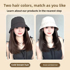 Hat Wig Straight Hair - Pendo Store