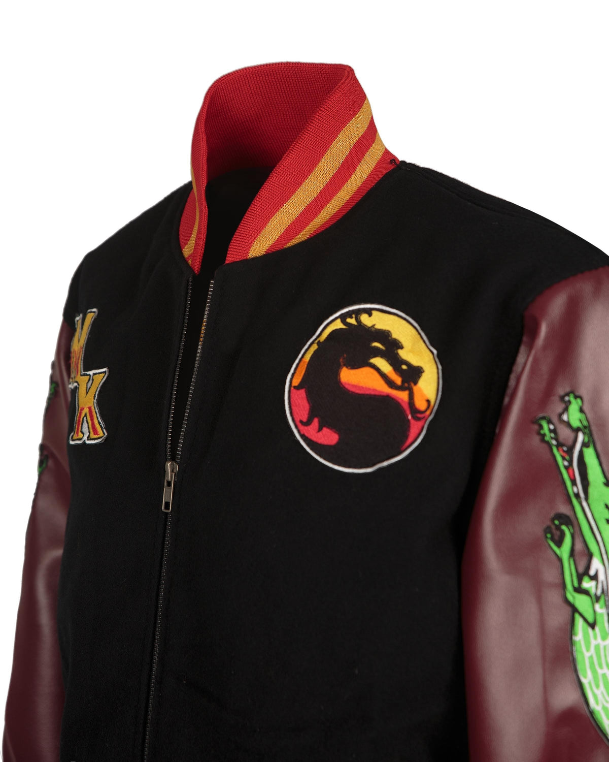 Mortal Kombat Fighting Varsity Jacket
