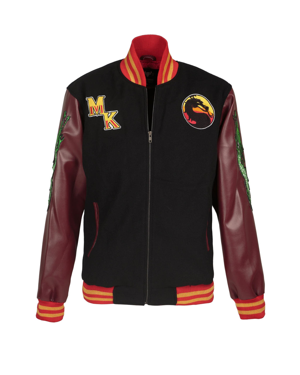 Mortal Kombat Fighting Varsity Jacket