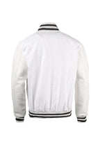 White and Black Varsity Jacket