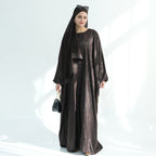 Jacquard Batwing Maxi Abaya(MA447)