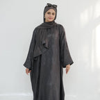 Jacquard Batwing Maxi Abaya(MA447)
