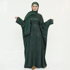 Jacquard Batwing Maxi Abaya(MA447)