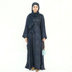 Jacquard Batwing Maxi Abaya(MA447)