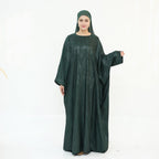 Jacquard Batwing Maxi Abaya(MA447)