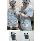 Harajuku Kawaii Anime Oversized Tee