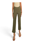 Krazy Larry P600 Pull on Wide Ankle Pant - Olive - Pendo Store