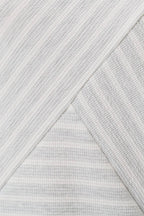 Light Grey Cream Stripe Top - Pendo Store