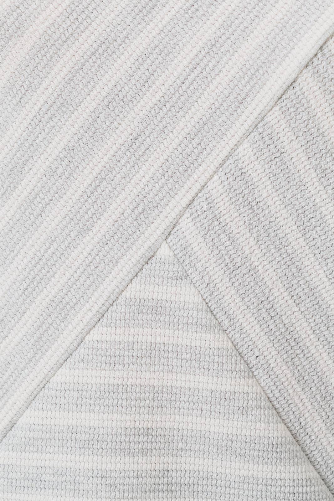 Light Grey Cream Stripe Top - Pendo Store