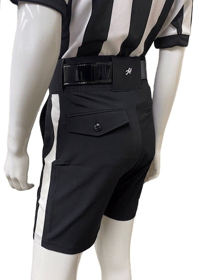 Lightweight Striped Football Officials Shorts - Pendo Store
