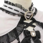 Lolita Lace Bow Off Shoulder Blouse