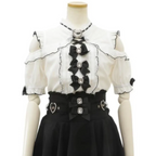 Lolita Lace Bow Off Shoulder Blouse