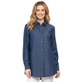 Long Sleeve Denim Tunic Top - Pendo Store
