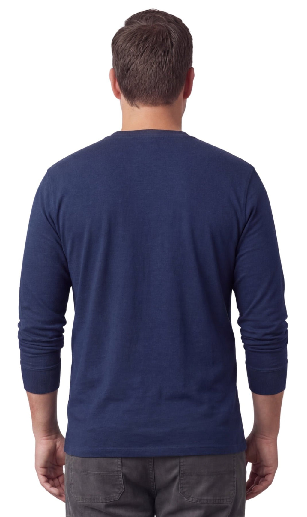 Long Sleeve Henley Pocket Shirt - Pendo Store