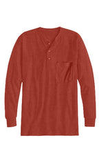 Long Sleeve Henley Pocket Shirt - Pendo Store