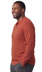 Long Sleeve Henley Pocket Shirt - Pendo Store