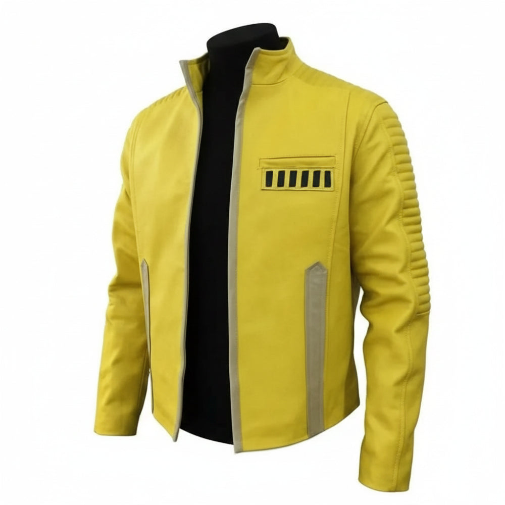 Ceremonial Sci-Fi Leather Jacket