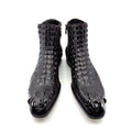 Maurice El Paso Hornback Custom Made Alligator Boot Black - Pendo Store