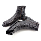 Maurice El Paso Hornback Custom Made Alligator Boot Black - Pendo Store